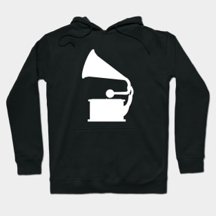 Phonograph (White) Hoodie